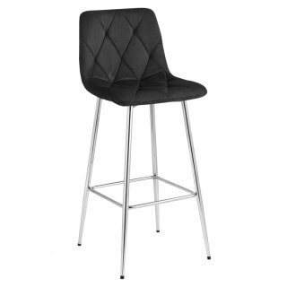HOKER BAROWY AURA, KRZESŁO DO KUCHNI, NOWOCZESNE, WYGODNE, DESIGN, PODNÓŻEK