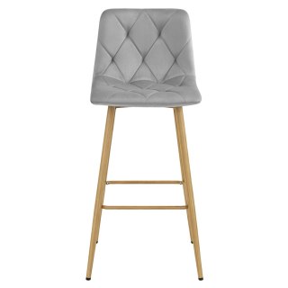 HOKER BAROWY AURA, KRZESŁO DO KUCHNI, NOWOCZESNE, WYGODNE, DESIGN, PODNÓŻEK