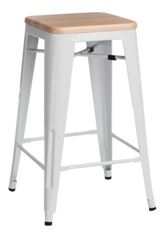 Hoker Paris Wood 75cm biały sosna naturalna ( Rozmiar: uniwersalny )