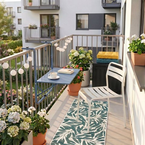 METALOWE BIAŁE KRZESŁO, DO OGRODU, NOWOCZESNE, DO KUCHNI, NA BALKON
