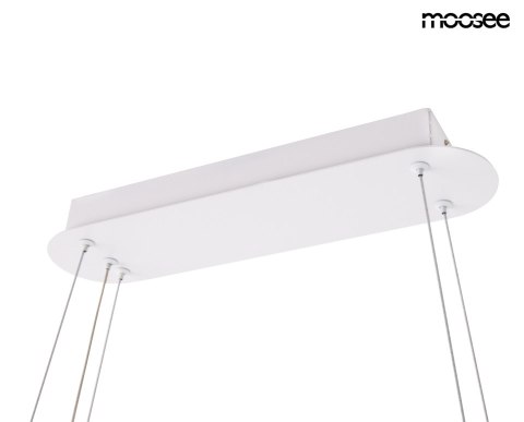 MOOSEE lampa wisząca MAZAYA biała