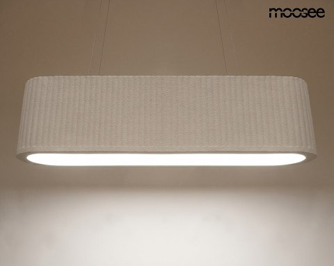 MOOSEE lampa wisząca MAZAYA biała