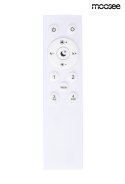 MOOSEE lampa wisząca MAZAYA biała