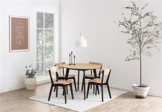 Stół Roxby 140cm czarny ( Rozmiar: uniwersalny )