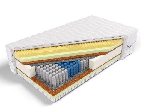 Frankhauer Materac multipocket memory z lateksem i kokosem Jazon