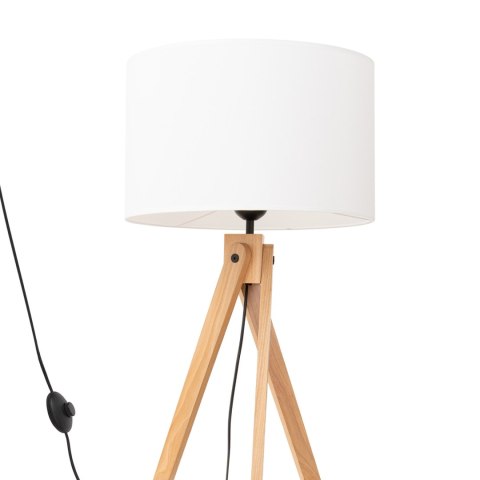 Lampa podłogowa NATT biała