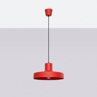Lampa wisząca BILO czerwona