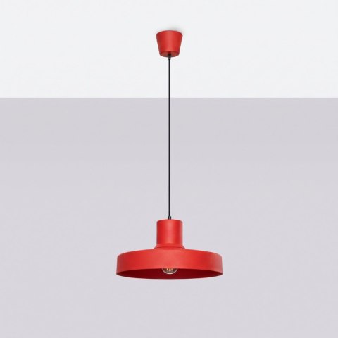 Lampa wisząca BILO czerwona