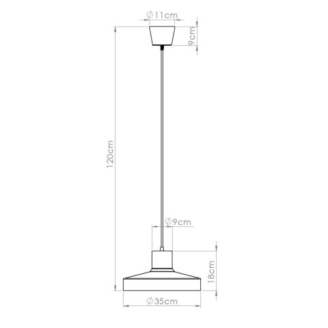 Lampa wisząca BILO różowa