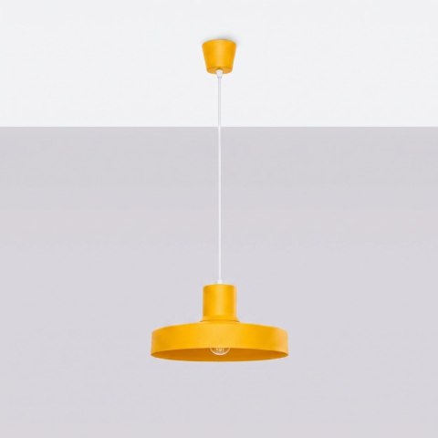 Lampa wisząca BILO żółta