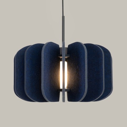 Lampa wisząca MULA 45 granatowa