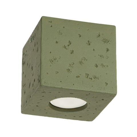 Plafon QUAD beton zielona oliwka