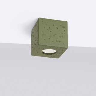 Plafon QUAD beton zielona oliwka