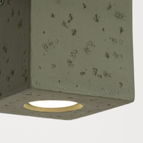Plafon QUAD beton zielona oliwka