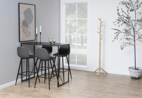 Stół barowy Seaford czarny ( Rozmiar: uniwersalny )