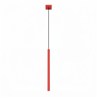 Lampa wisząca PASTELO 1 czerwona