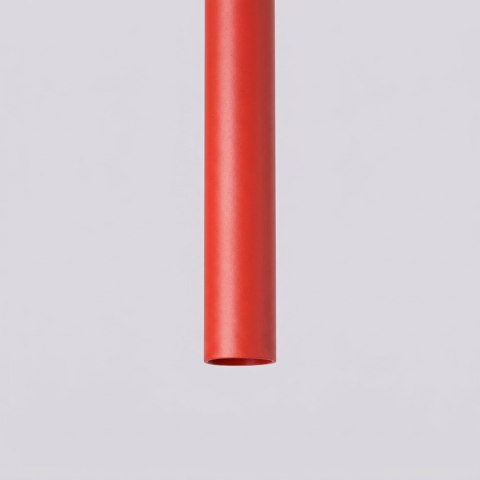 Lampa wisząca PASTELO 1 czerwona