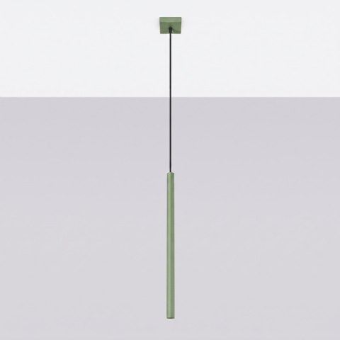 Lampa wisząca PASTELO 1 szałwiowa