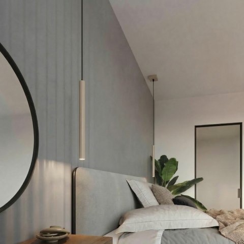 Lampa wisząca PASTELO 1 taupe