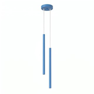 Lampa wisząca PASTELO 2 błękitna