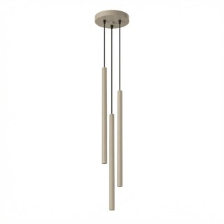 Lampa wisząca PASTELO 3P taupe