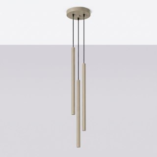 Lampa wisząca PASTELO 3P taupe