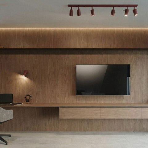 Plafon RING 3L burgund