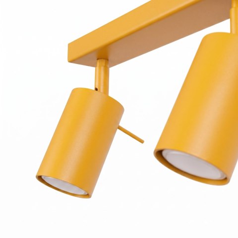 Plafon RING 3L żółty