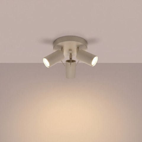 Plafon RING 3P taupe