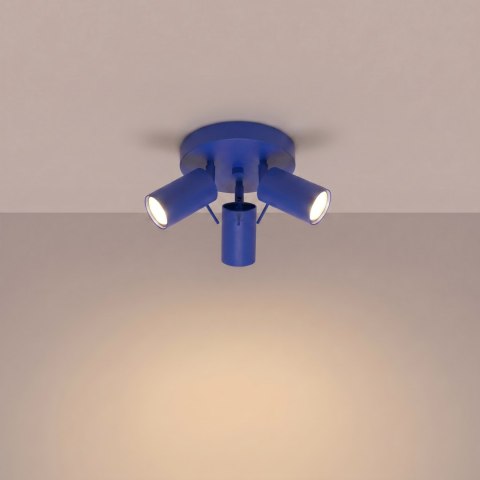 Plafon RING 3P ultramaryna