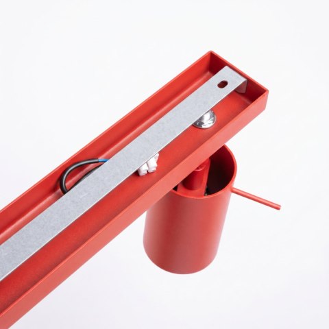 Plafon RING 6L czerwony