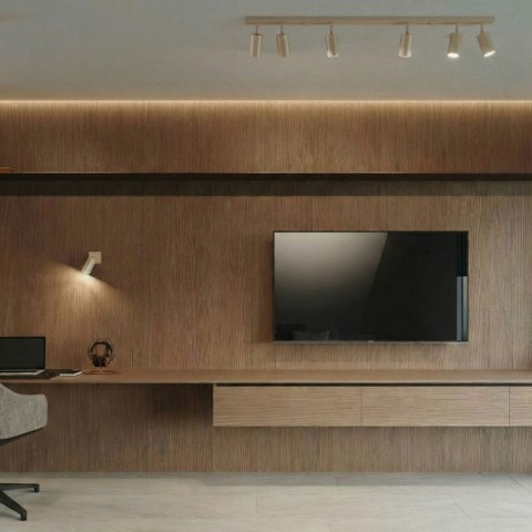 Plafon RING 6L taupe