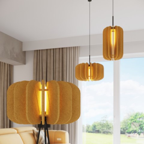 Lampa podłogowa MULA 45 żółta
