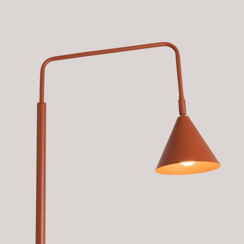 Lampa podłogowa NOX ochra czerwona