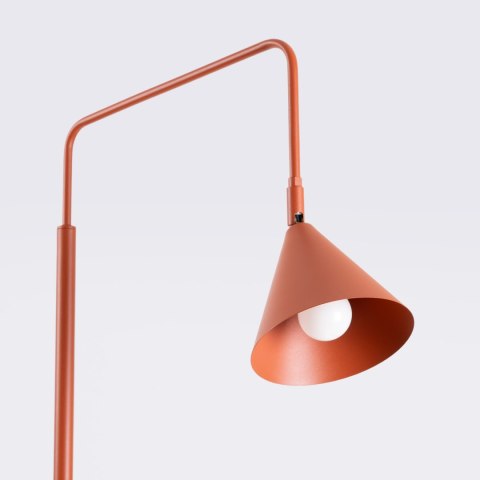 Lampa podłogowa NOX ochra czerwona
