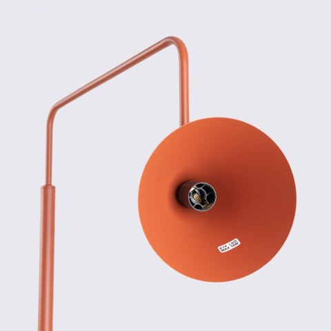 Lampa podłogowa NOX ochra czerwona