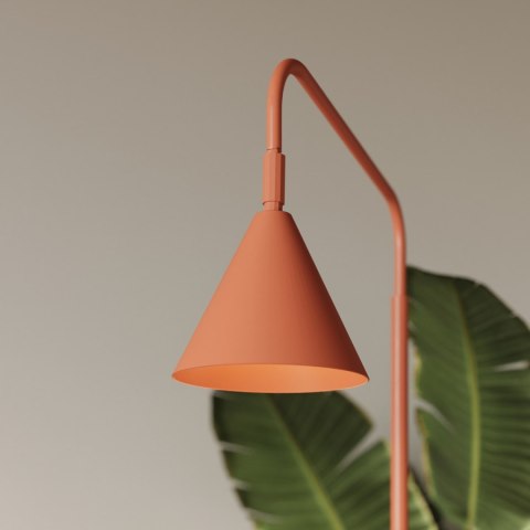 Lampa podłogowa NOX ochra czerwona