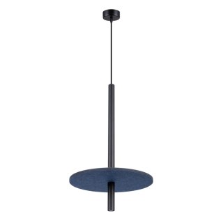 Lampa wisząca FELTRO 1 czarna/granatowa