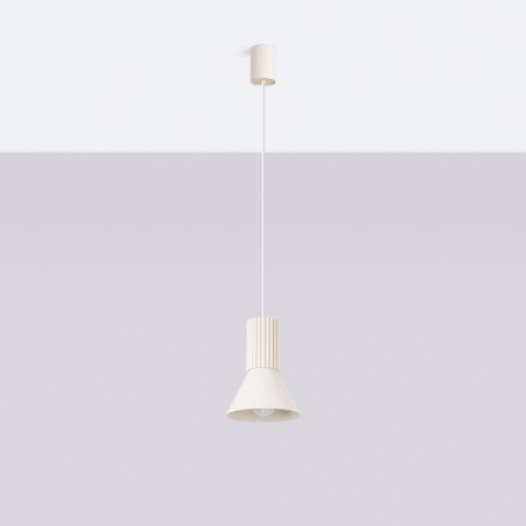 Lampa wisząca ESTRIA 1 beżowa