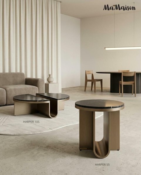 STOLIK KAWOWY ŁAWA LUSSO, CZARNY MARMUR, ZŁOTY, LOFT, DO SALONU, PÓŁKĄ
