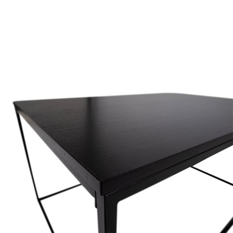 Stolik kawowy Vita czarny 60x90cm ( Rozmiar: uniwersalny )