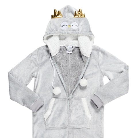 Kombinezon Onesie Sowa szara rozmiar M ( Rozmiar: uniwersalny )