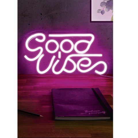 Lampa Good Vibes Neon LED ( Rozmiar: uniwersalny )