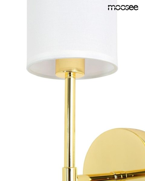 MOOSEE zestaw 2 lamp ściennych IMPERIO złoty