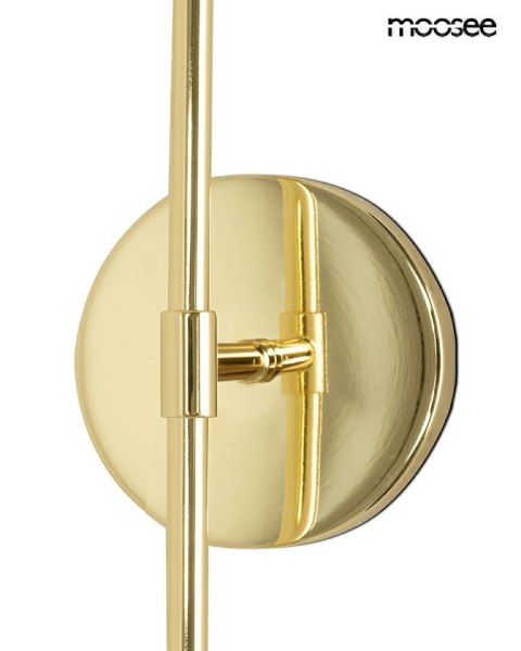 MOOSEE zestaw 2 lamp ściennych IMPERIO złoty