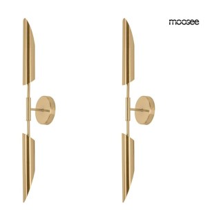 MOOSEE zestaw 2 lamp ściennych LOCCA złoty