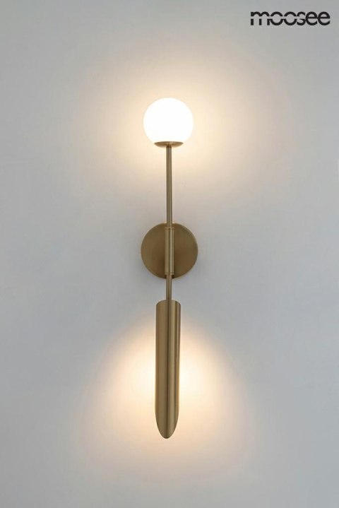 MOOSEE zestaw 2 lamp ściennych LUCCA złoty