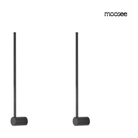 MOOSEE zestaw 2 lamp ściennych OMBRE 60 czarny