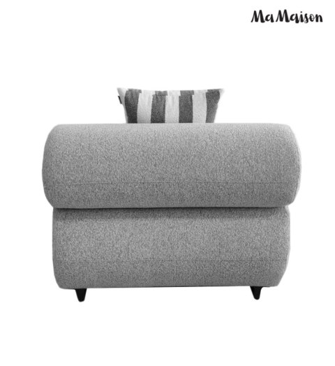 MaMaison sofa ogrodowa ALEXANDER szara (poduszki i pokrowiec w zestawie)