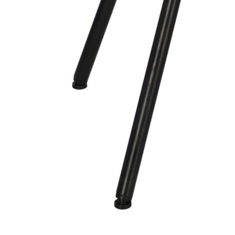 HOKER CZARNY VORTEX, LOFT, DO KUCHNI, WYSPY, STOŁEK BAROWY, EKOSKÓRA, 78 CM